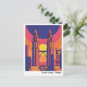 Carte Postale Kuala Lumpur Petronas Twin Towers  (Debout devant)