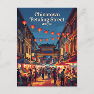 Carte Postale Kuala Lumpur - Quartier chinois (rue Petaling)