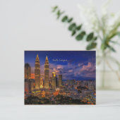Carte Postale Kuala Lumpur skyline (Debout devant)