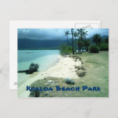 Carte postale Kualoa Beach Park (Devant / Derrière)