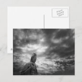 Carte Postale Kuan Yin Statue Art (Devant / Derrière)