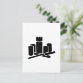 Carte Postale Kubb (Debout devant)