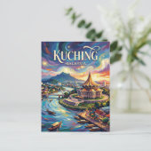 Carte Postale Kuching Malaisie (Debout devant)