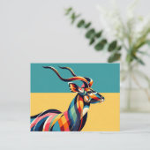 Carte postale Kudu (Debout devant)