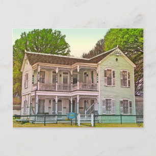 Carte Postale Kuenemann Home, Fredericksburg, TX