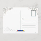 Carte postale Kuih Seri Muka de Malaisie (Dos)