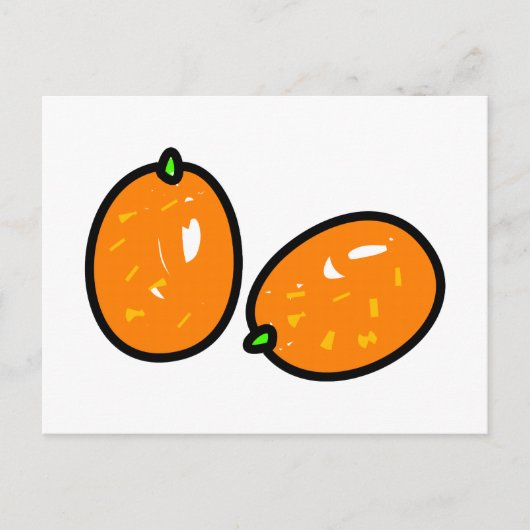 Carte Postale Kumquat (Devant)