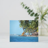 Carte Postale Kuna Ulu, Yansaladup, Panama (Debout devant)