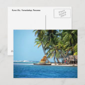 Carte Postale Kuna Ulu, Yansaladup, Panama (Devant / Derrière)