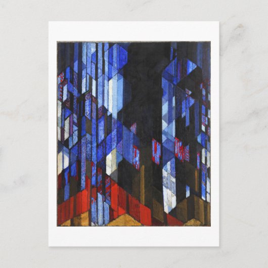 Carte Postale Kupka La Cathédrale (Devant)