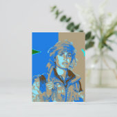 Carte Postale Kurde YPJ Fighter art 3 (Debout devant)