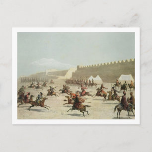 Carte Postale Kurdish and Tatar Warriors at Sadar Abbat, Arménie