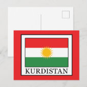 Carte Postale Kurdistan (Devant / Derrière)