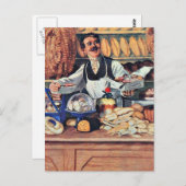 Carte Postale Kustodiev - Baker (Devant / Derrière)