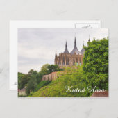 Carte postale Kutna Hora (Devant / Derrière)