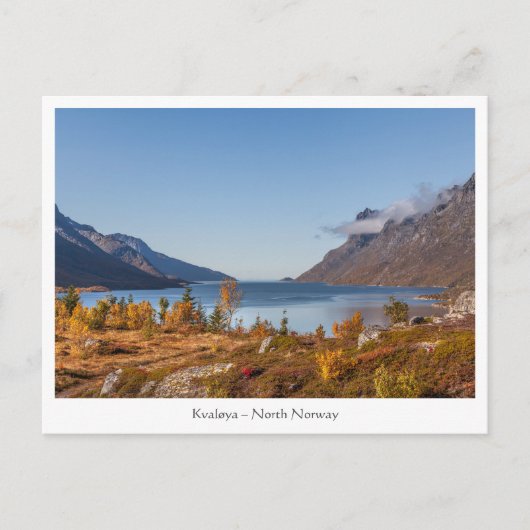 Carte Postale Kvaloya Island Norvège (Devant)