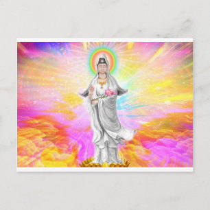 Carte Postale Kwan Yin La déesse de la compassion