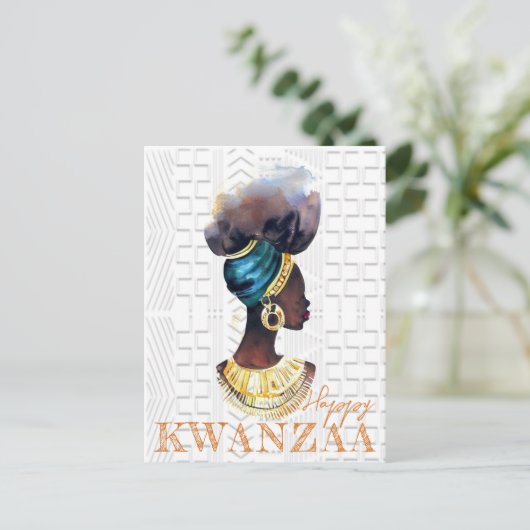 Carte Postale Kwanzaa (Debout devant)