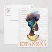 Carte Postale Kwanzaa (Devant / Derrière)