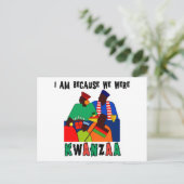 Carte Postale Kwanzaa (Debout devant)
