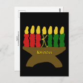 Carte Postale Kwanzaa (Devant / Derrière)