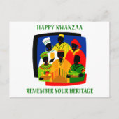 Carte Postale Kwanzaa (Devant)