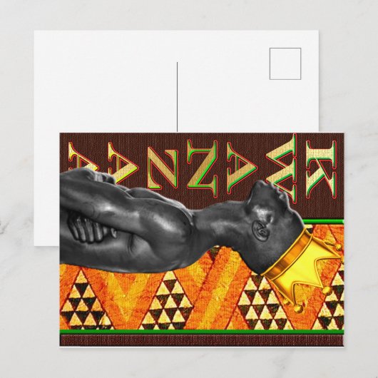 Carte Postale Kwanzaa (Devant / Derrière)