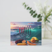 CARTE POSTALE KWANZAA - 7 NUITS - KINARA (Debout devant)