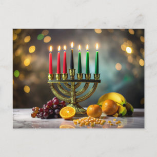 CARTE POSTALE KWANZAA - KINARA - 