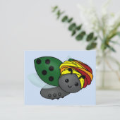 Carte postale Kwanzaa Ladybug (Debout devant)