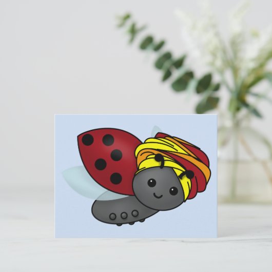 Carte Postale Kwanzaa Ladybug (Debout devant)