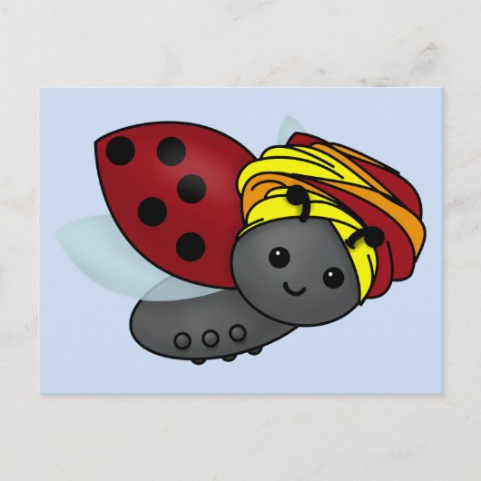 Carte Postale Kwanzaa Ladybug (Devant)
