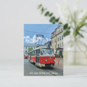 Carte postale Kyiv Tram Podil Kiev Ukraine (Debout devant)