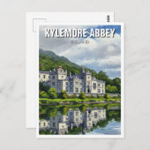 Carte Postale Kylemore Abbey Irlande Voyage (Devant / Derrière)