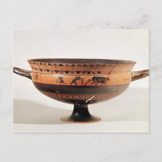 Carte Postale kylix noir (Devant)