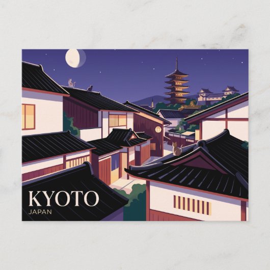 Carte Postale Kyoto Japon (Devant)