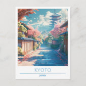 Carte Postale Kyoto Japon Vintage voyage (Devant)