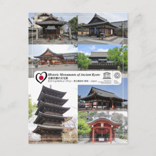 Carte Postale Kyoto Kyo-o-gokoku-ji (To-ji) de l'UNESCO 教 王 護 国 