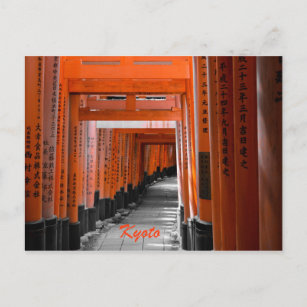 Carte postale Kyoto — Sanctuaire Fushimi Inari