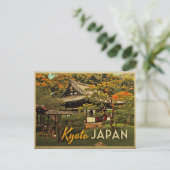 Carte Postale Kyoto vintage Japon (Debout devant)