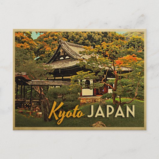 Carte Postale Kyoto vintage Japon (Devant)