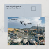 Carte Postale Kyrénie Chypre (Devant / Derrière)