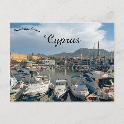 Carte Postale Kyrénie Chypre (Devant)