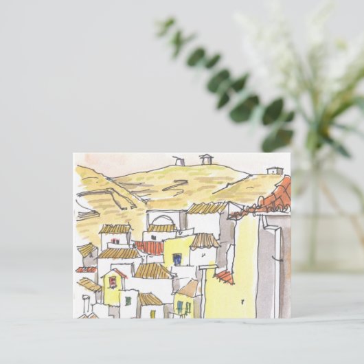 Carte postale Kythnos Grèce (Debout devant)