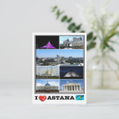 Carte Postale KZ Kazakhstan - Astana - (Debout devant)