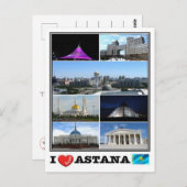 Carte Postale KZ Kazakhstan - Astana - (Devant / Derrière)