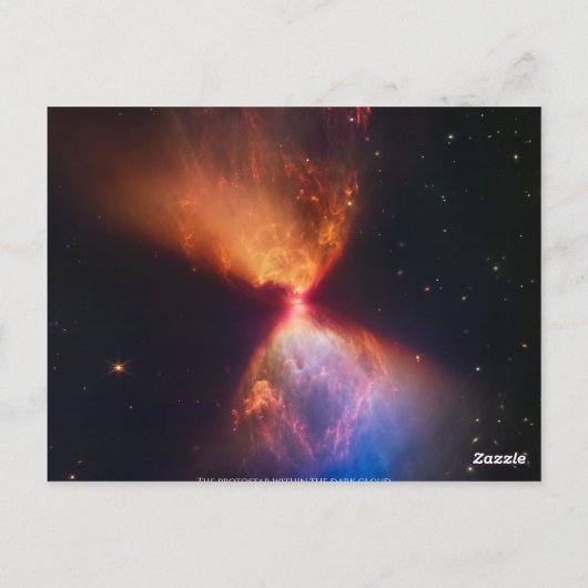 Carte Postale L1527 et Protostar - Télescope spatial James Webb (Dos)