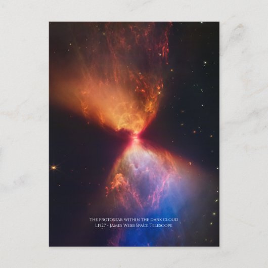 Carte Postale L1527 et Protostar - Télescope spatial James Webb (Devant)