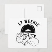 Carte Postale L7 Weenie (Devant / Derrière)