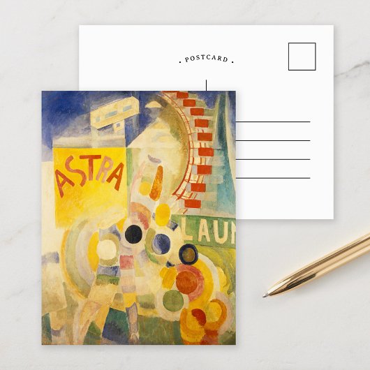 Carte Postale L’Équipe de Cardiff | Robert Delaunay